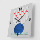 Bowling Square Wall klok (Hoek)