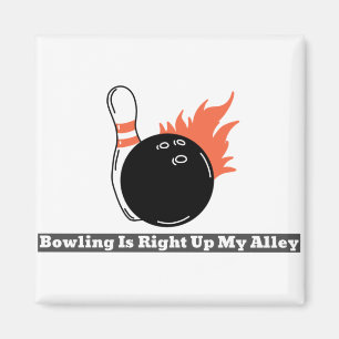 Bowling staat op mijn Alley Magneet