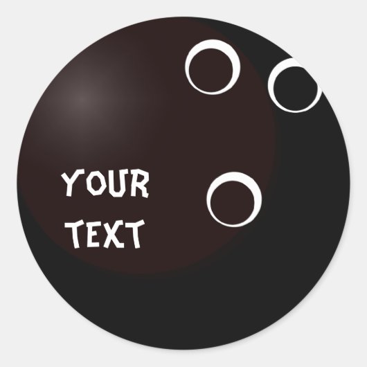 bowling sticker (Voorkant)
