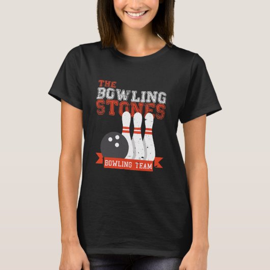 Bowling Stones Bowling Team Bowling T-shirt (Voorkant)