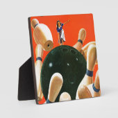 Bowling Strike Fotoplaat (Voorkant)