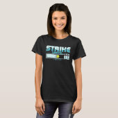 Bowling Strike Loading alstublieft Bowler Bowling T-shirt (Voorkant volledig)