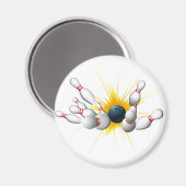 Bowling Strike Magneet (Voorkant / Achterkant)