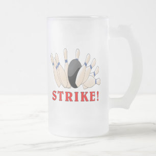 Bowling: Strike. Matglas Bierpul