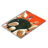 Bowling Strike Notitieboek (Linkerzijde)