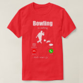 Bowling Strike Skittles Pin Bowling Hall Spare T-shirt (Design voorkant)
