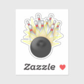Bowling Strike Sticker (Vel)