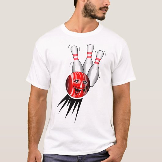 Bowling Strike. T-shirt (Voorkant)