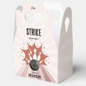 Bowling Strike Up Sommige Fun Birthday Roos Gold M Bedankdoosjes (Geopend)