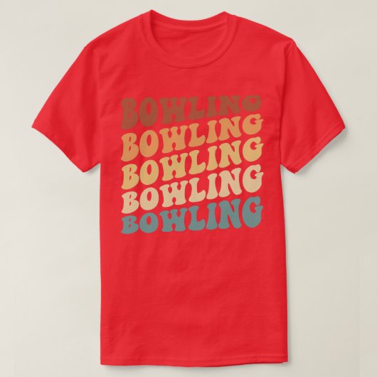 Bowling T-shirt (Design voorkant)