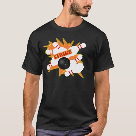 bowling T-shirt (Voorkant)