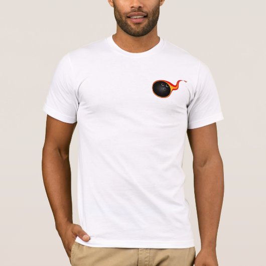 Bowling T-shirt - logo (Voorkant)