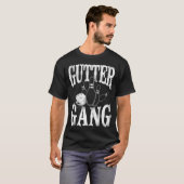 Bowling Team Gutter Gang T-shirt (Voorkant volledig)