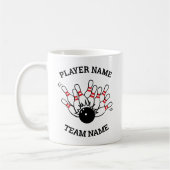 Bowling Team Mok - Strike Logo Team & Spelernaam (Links)