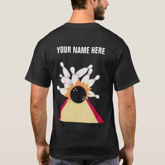 Bowling Team Shirt (Achterkant)