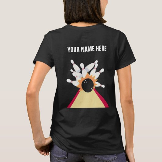 Bowling Team Shirt (Achterkant)