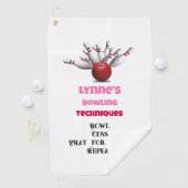 Bowling technieken Bowling handdoek (Insitu)