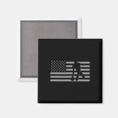 Bowling Tee Shirt - Amerikaans Bowlen Magneet (Voorkant / Achterkant)
