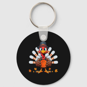 Bowling Thanksgiving Kostuum Turkije Matching Play Sleutelhanger