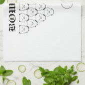 Bowling Theedoek (Gevouwen)