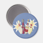 Bowling Thleed Magneet (Voorkant / Achterkant)