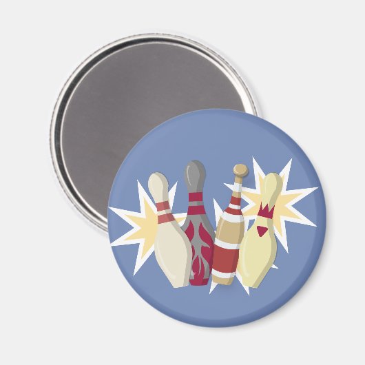  Bowling Thleed Magneet (Voorkant / Achterkant)
