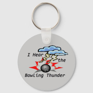 Bowling Thunder Grey Sleutelhanger