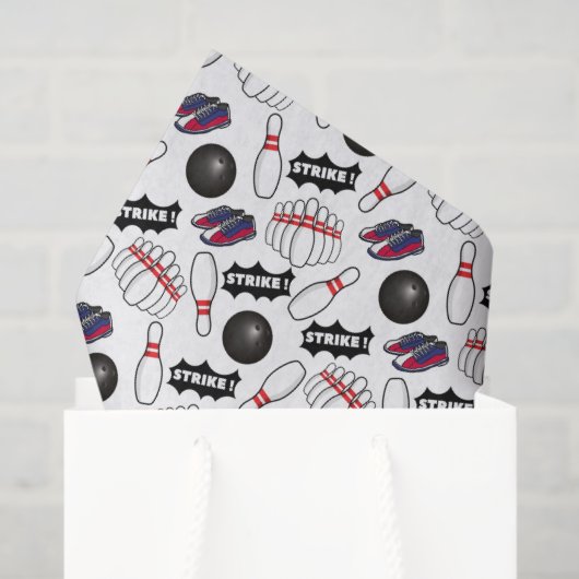 Bowling Tissuepapier (Cadeauzakje)