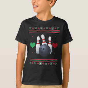 Bowling Ugly kerstSweater Xmas T-shirt
