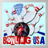 Bowling USA Poster (Voorkant)