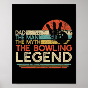 bowling vader het Man de mythe de legende Bo Poster