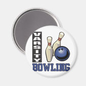 Bowling Varsity Magneet (Voorkant / Achterkant)