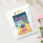 Bowling Verjaardag Favor Bag - Meisje Bedankzakje (Gezegeld)