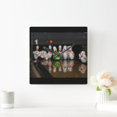 Bowling vierkante klok (Huis)