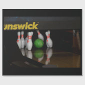 Bowling Wrapping Paper Cadeaupapier (Vlak)