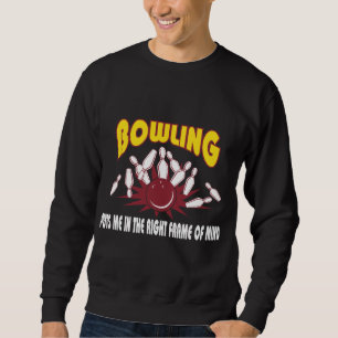 Bowling zet me in het juiste Lijst Trui