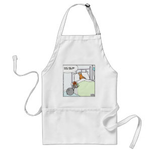 Bowling Ziekenhuis Grappige T-shirts Kaarten Mokke Standaard Schort