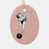 bowlingbabe keramisch ornament (Achterkant)