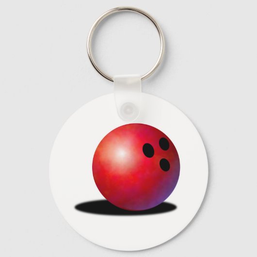Bowlingbal Sleutelhanger (Voorkant)