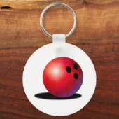 Bowlingbal Sleutelhanger (Voorkant)