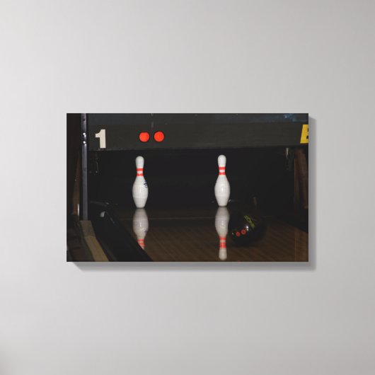 Bowlingcanvas afdrukken (Voorkant)