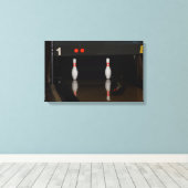 Bowlingcanvas afdrukken (Insitu (Houten vloer))