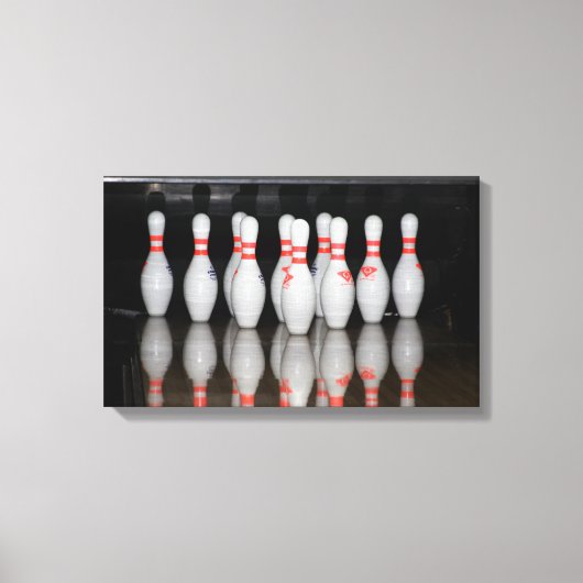 Bowlingcanvas afdrukken (Voorkant)