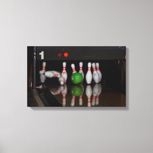 Bowlingcanvas afdrukken (Voorkant)
