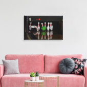 Bowlingcanvas afdrukken (Insitu (Woonkamer))