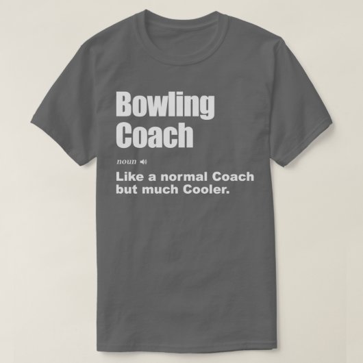 Bowlingcoach Classic TShirt (Design voorkant)
