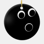 bowlingornament keramisch ornament (Achterkant)