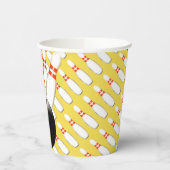 Bowlingpapierbekertjes Papieren Bekers (Links)