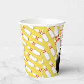 Bowlingpapierbekertjes Papieren Bekers (Rechts)