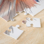 bowlingpinnen slaan toe legpuzzel (Zijkant)